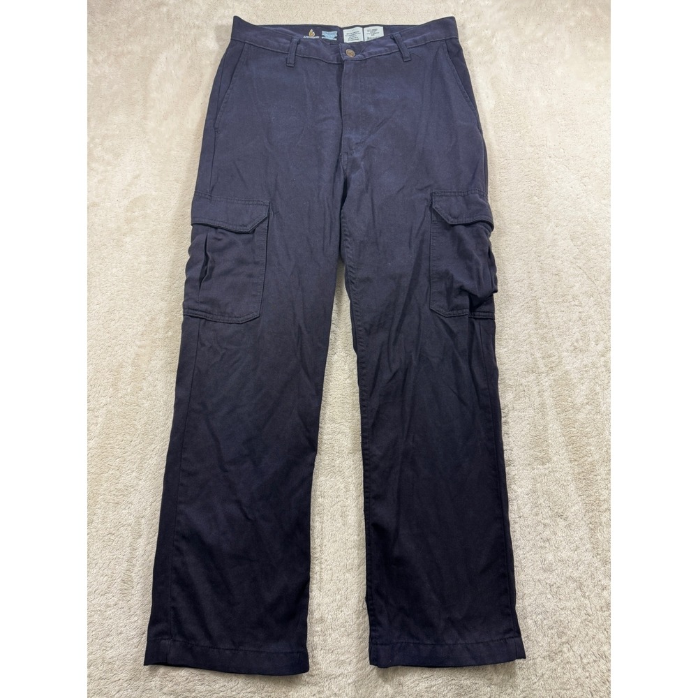 Lapco Mens FR Flame Resistant Cargo Navy Blue Pants 30x30 Meas: 31x28